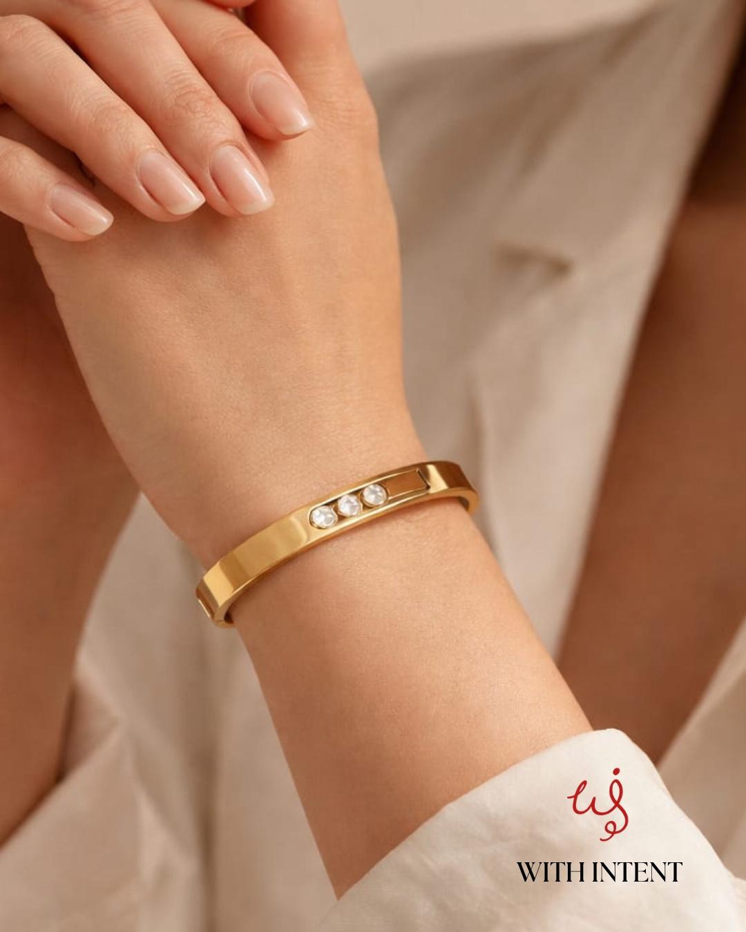 Eternal Trio Cuff Bracelet - Image 3