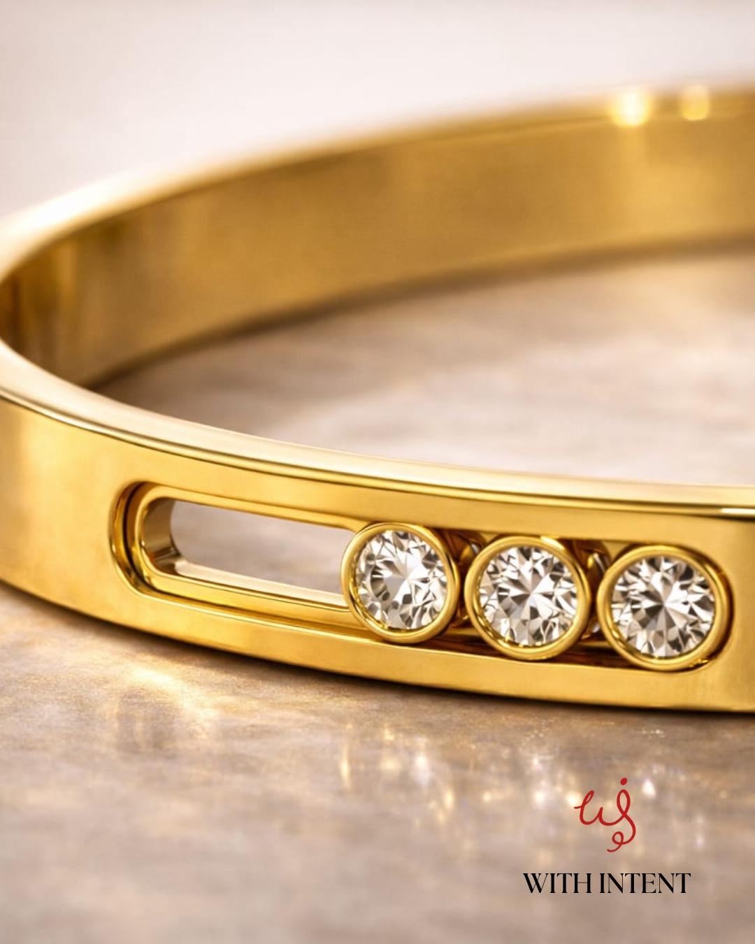 Eternal Trio Cuff Bracelet