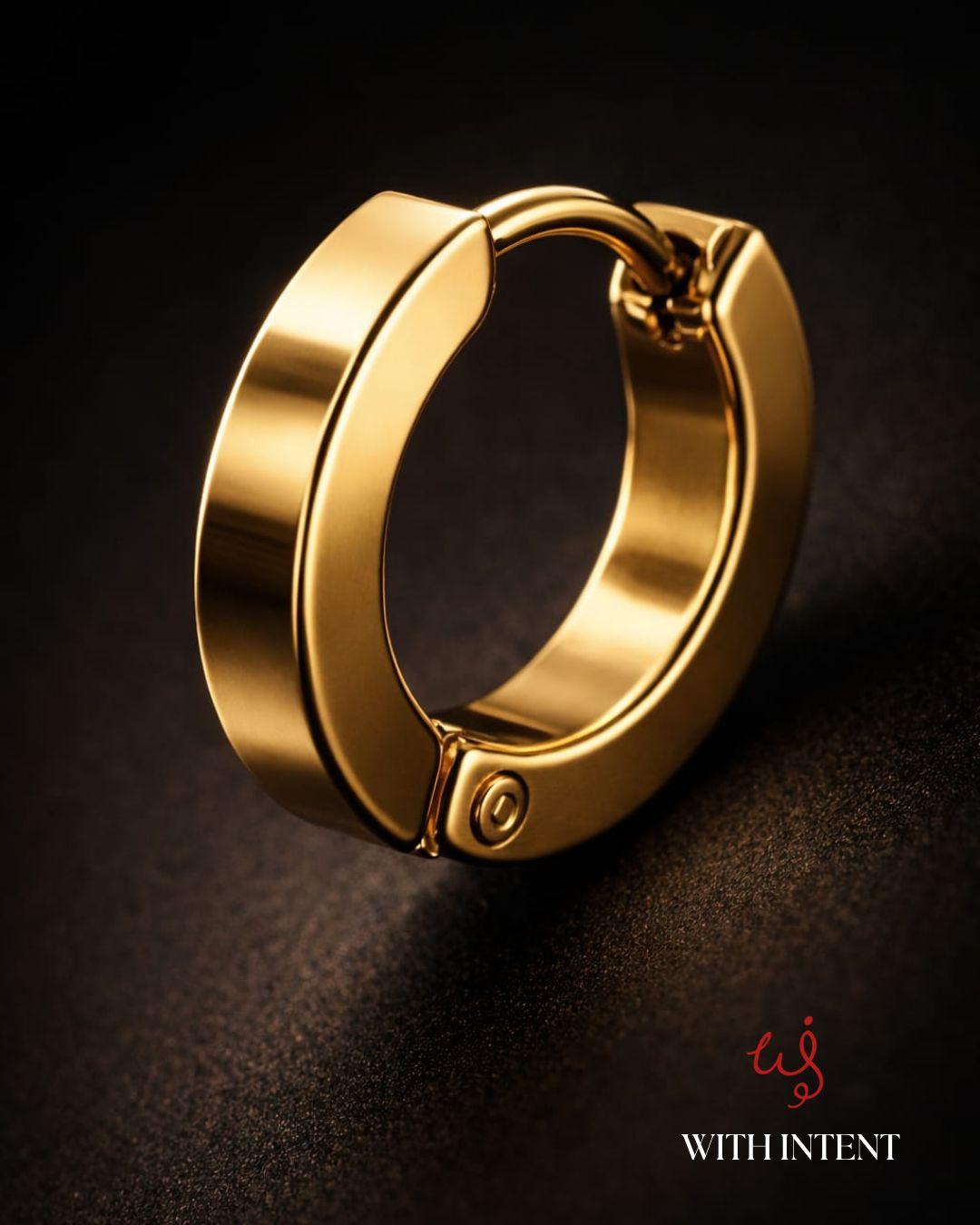 Everyday Gold Hoops - Image 5