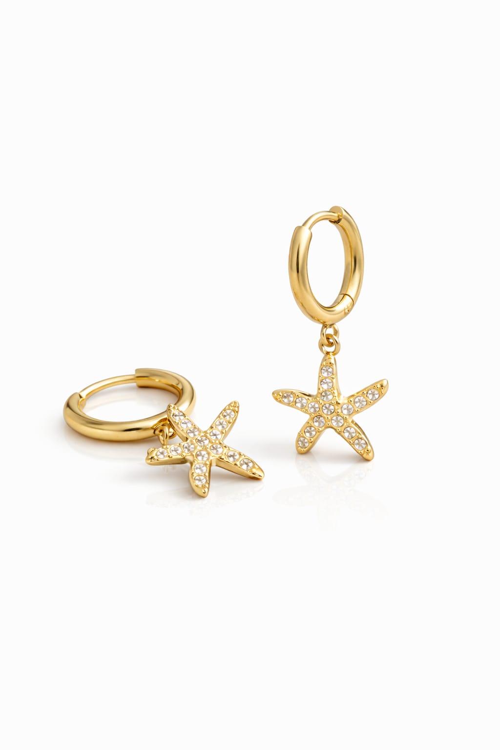 Stella Hoop Earrings