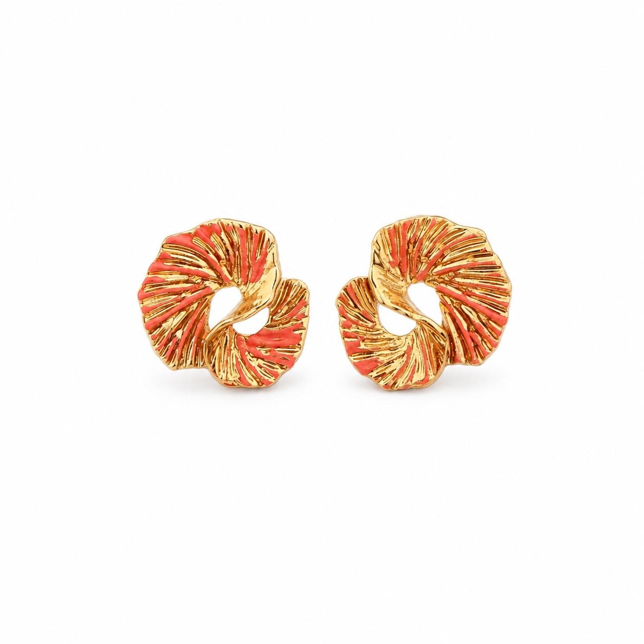 Solara Spiral Studs