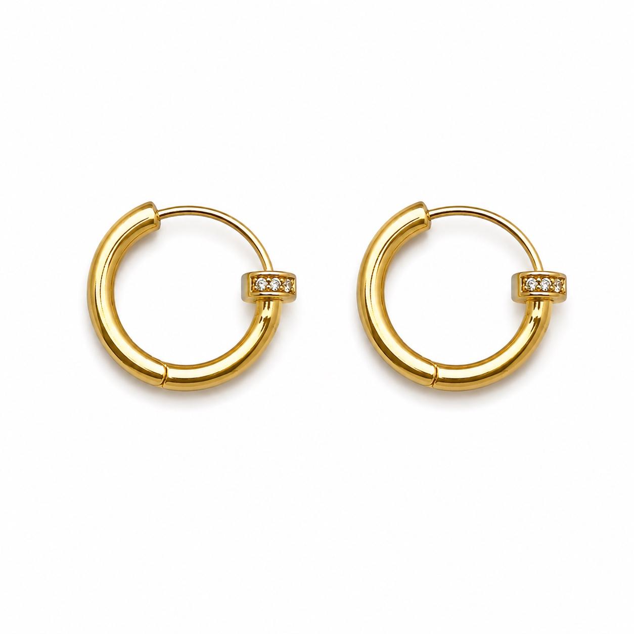 Aurora Loop Earrings - Image 4