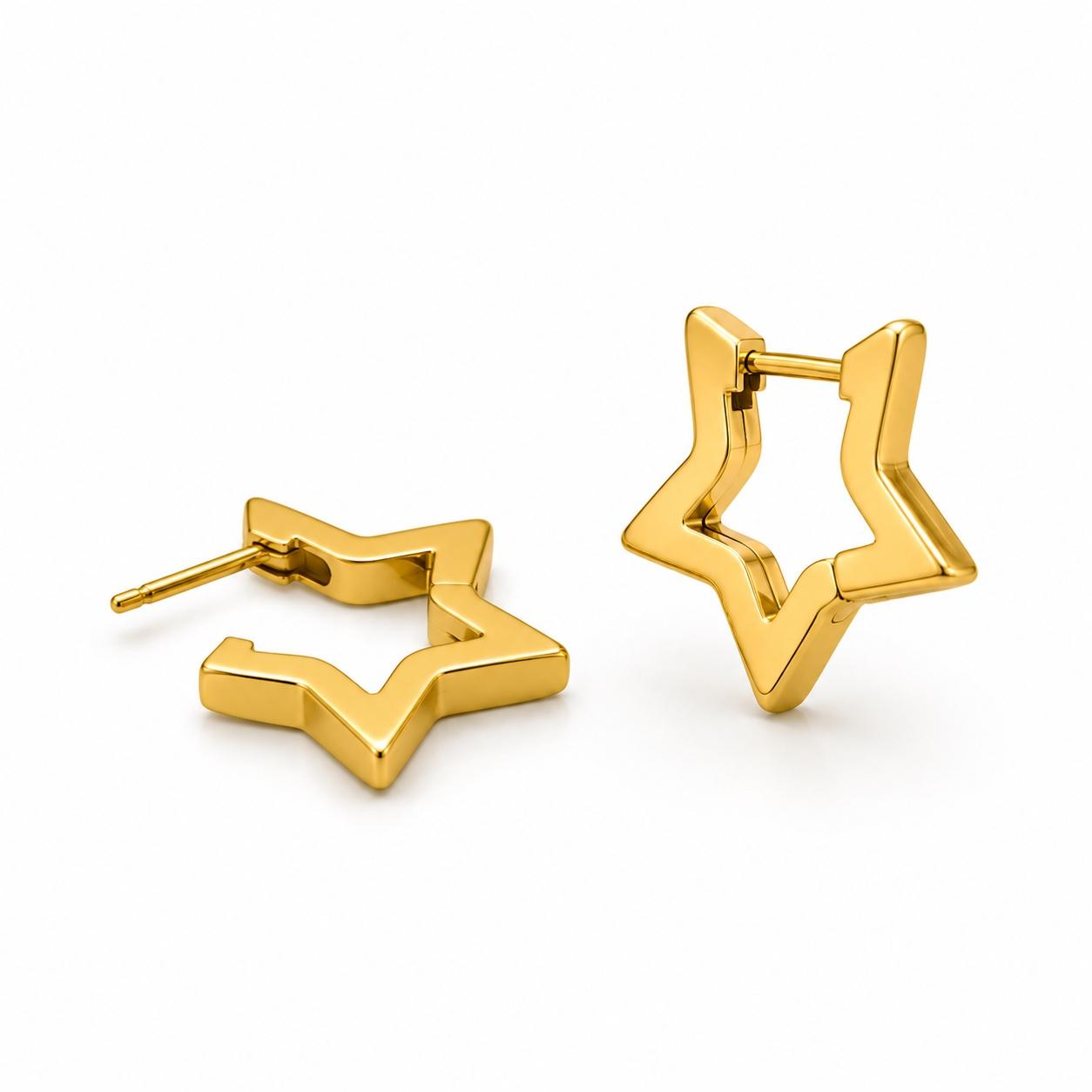 Stellar Star Hoops